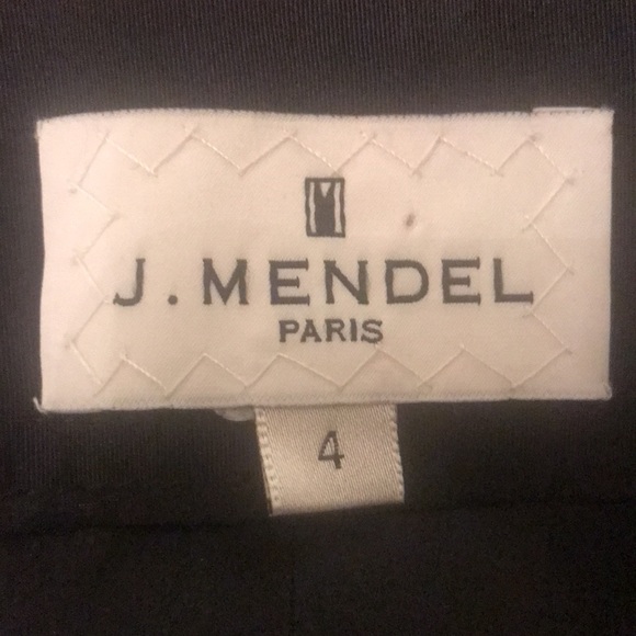 J. Mendel pants size 4 black combo. - Picture 10 of 10